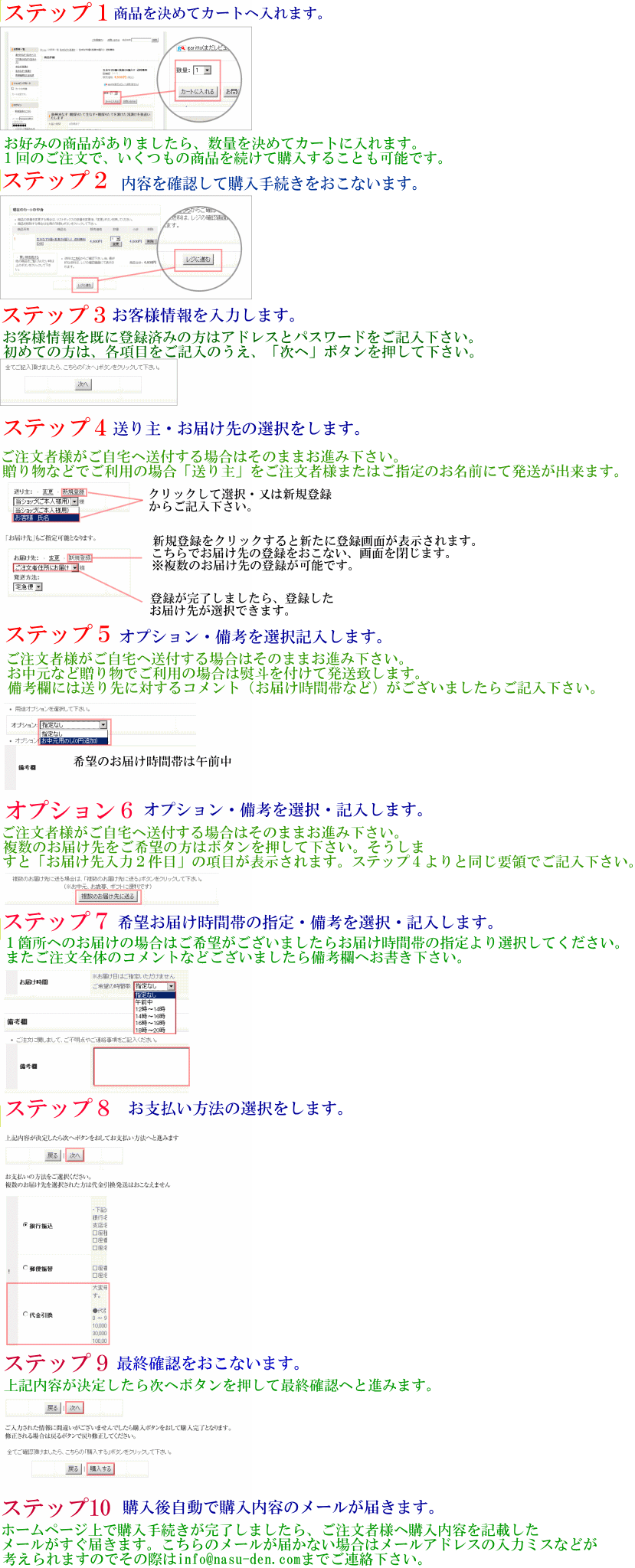 オンラインオーダーメソド